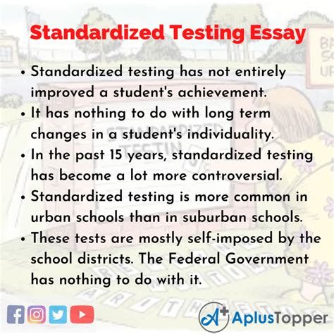 standarized tests college studnets work harder|problems with standardized testing in education.